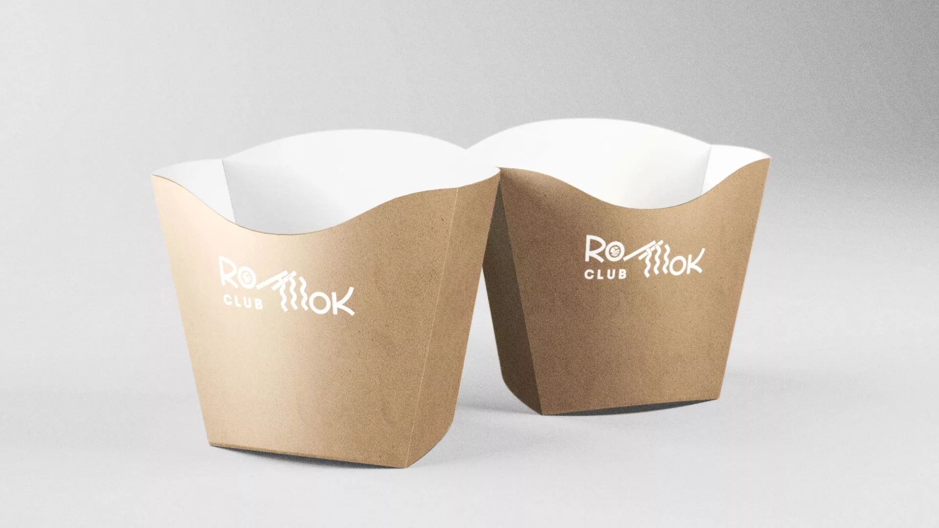 Создание логотипа суши-бара «Roll Wok Club» в Спасске-Дальнем