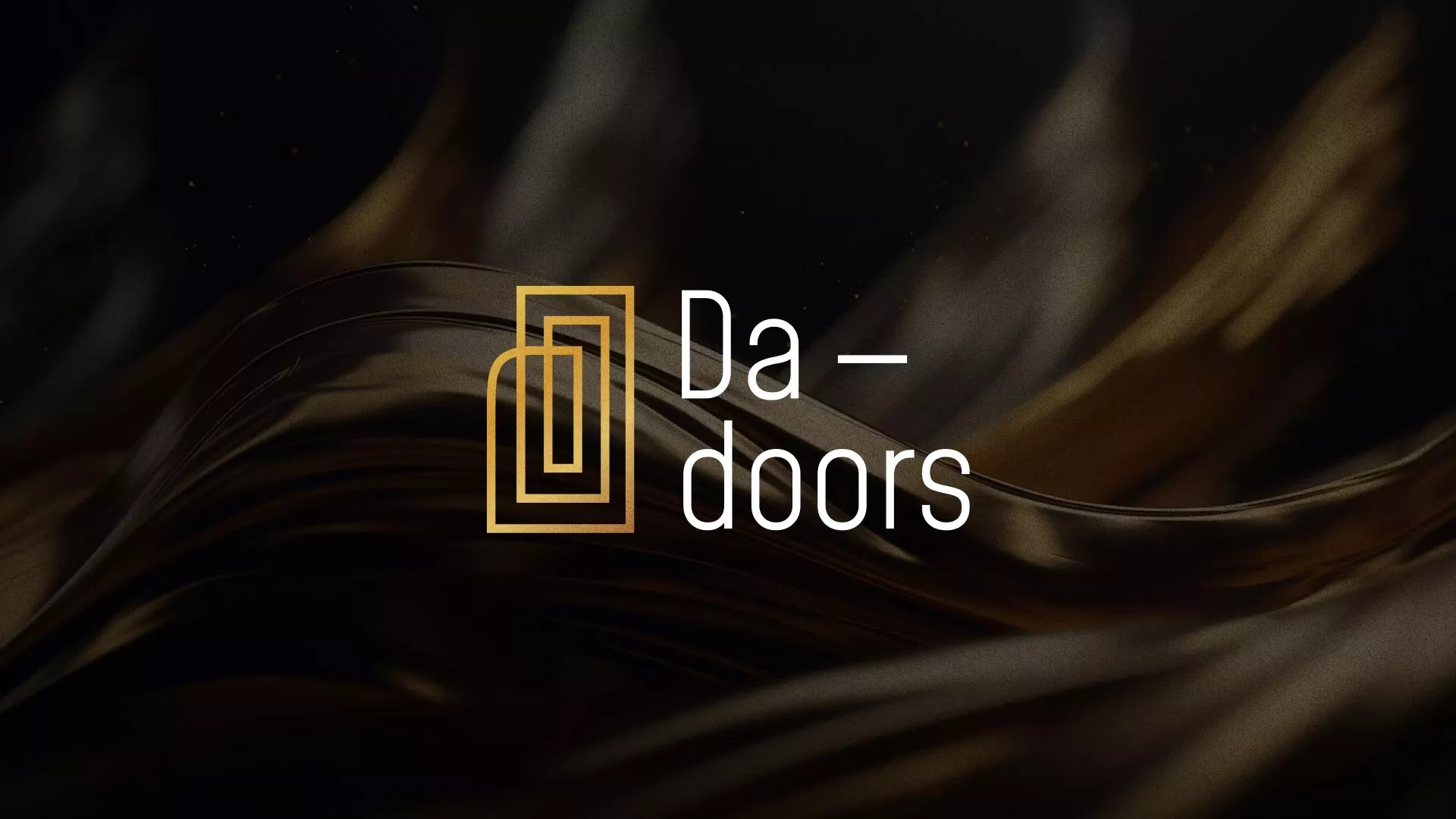 Разработка логотипа для компании «DA-DOORS» в Спасске-Дальнем